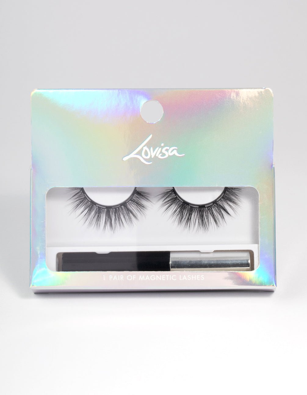 Black Soft Natural Magentic Fake Eyelashes