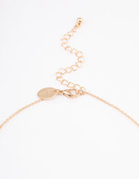 Gold Butterfly Imprint Necklace - link has visual effect only