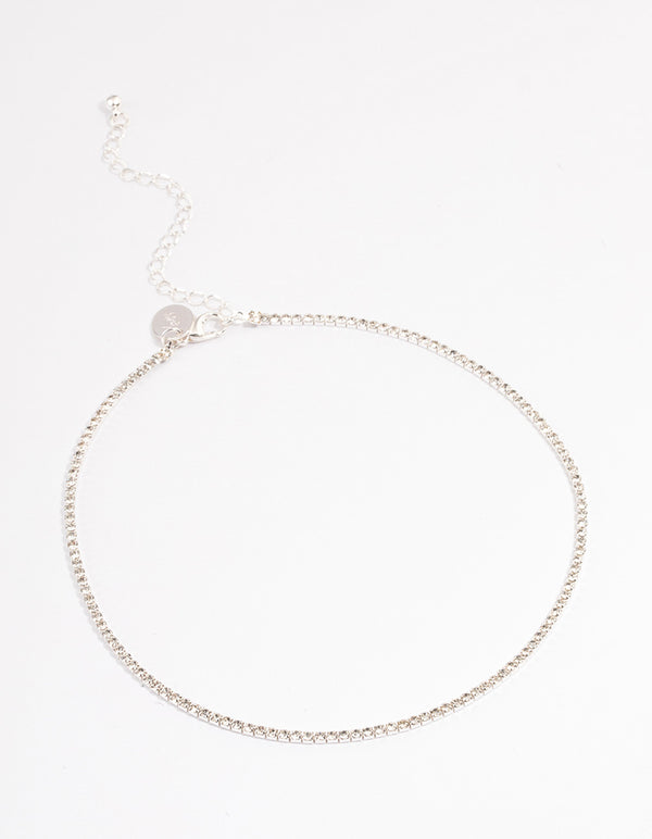 Silver Cupchain Choker