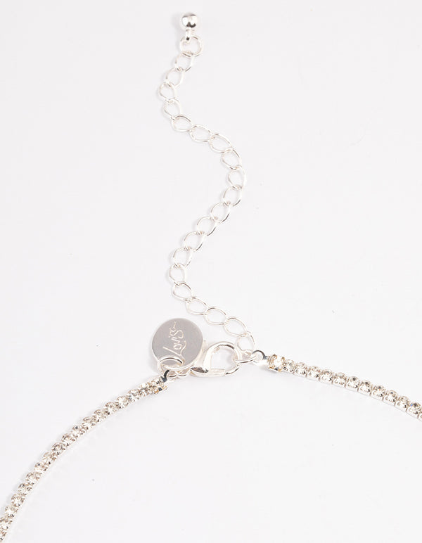Silver Cupchain Choker