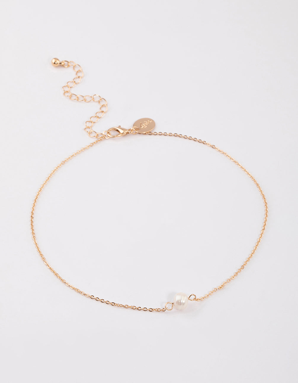 Gold Pearl Choker