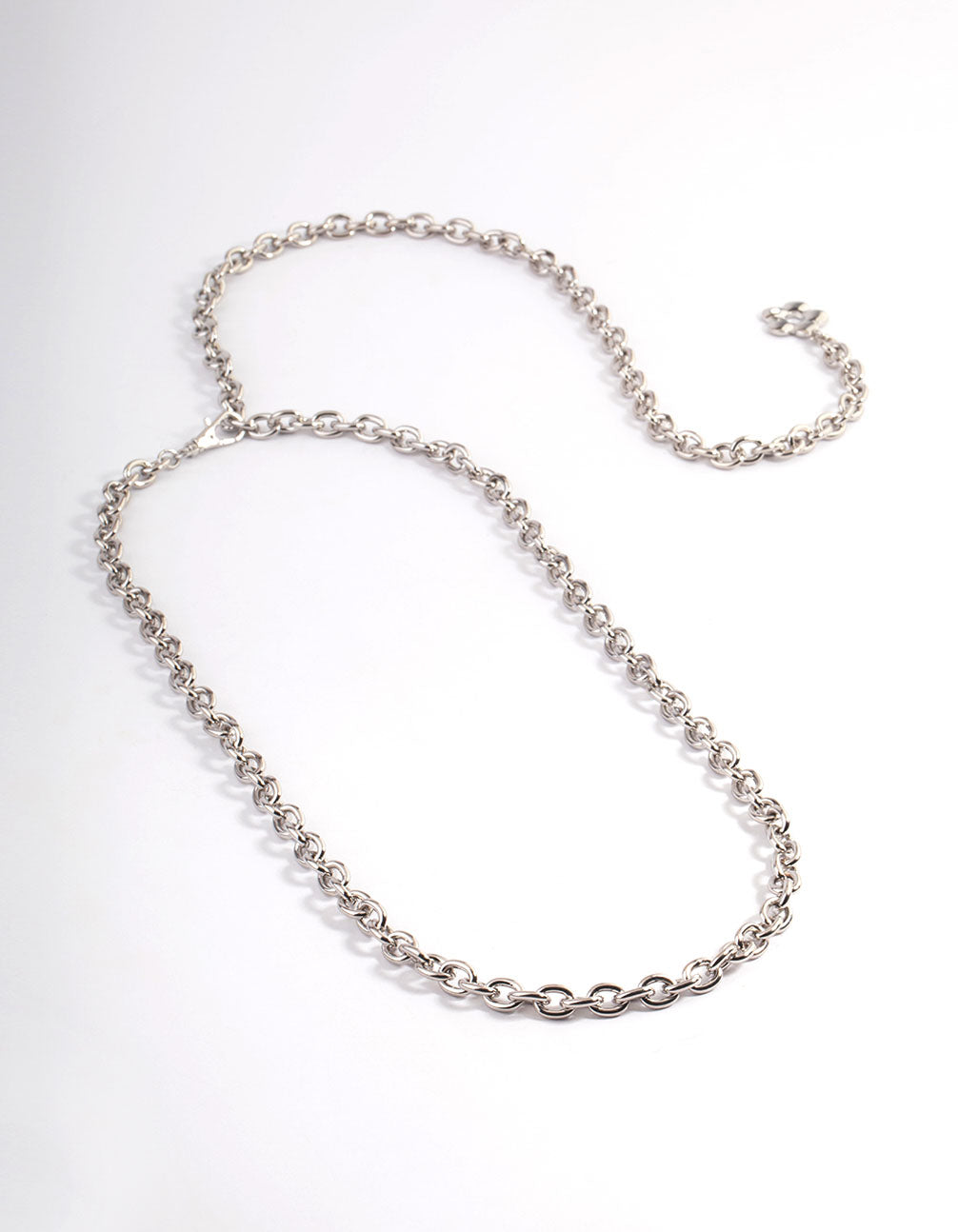 Silver Flower Charm Belt