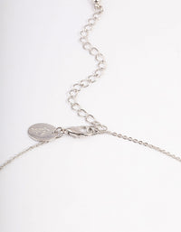 Silver Amethyst Butterfly Jewellery Set - link has visual effect only