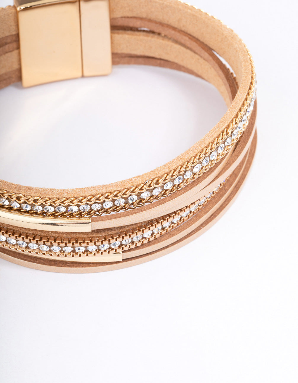 Brown Boho Leather Bracelet