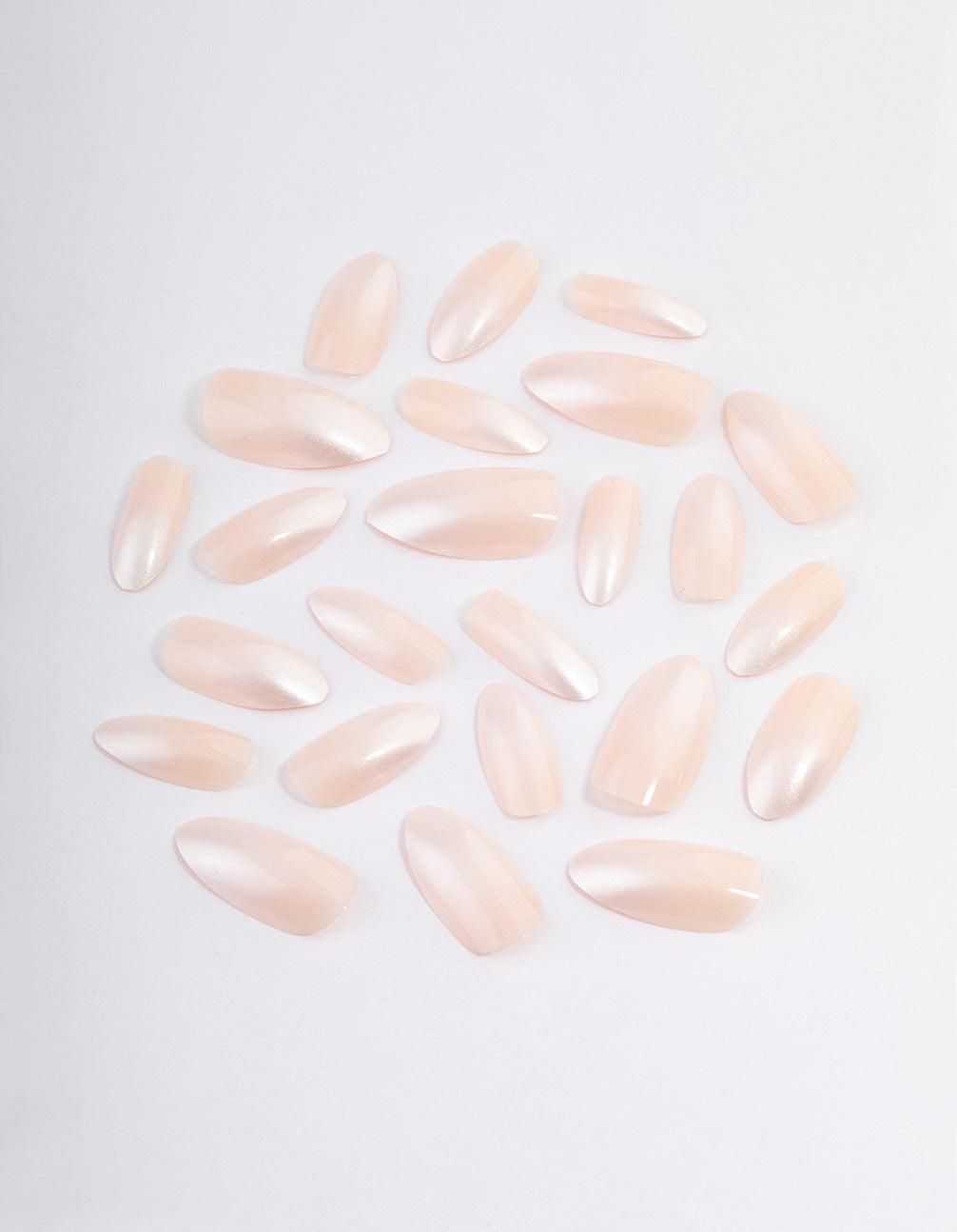 Pearl Iridescent Press On Nails