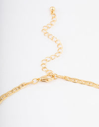 Gold Plated Mariner Chain Butterfly Necklace - link has visual effect only