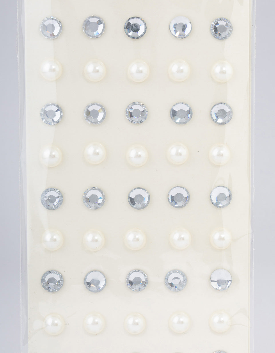 Pearl & Diamante Mixed Hair Gems
