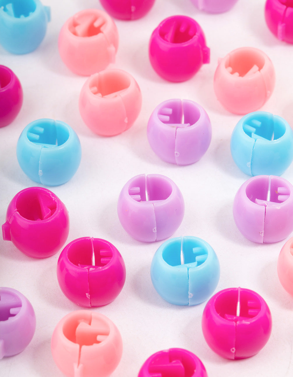 Multi-Coloured Hair Beads 30-Pack