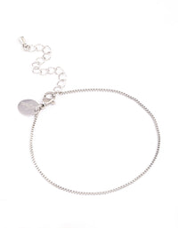 Surgical Steel Classic Link Chain Bracelet - link has visual effect only