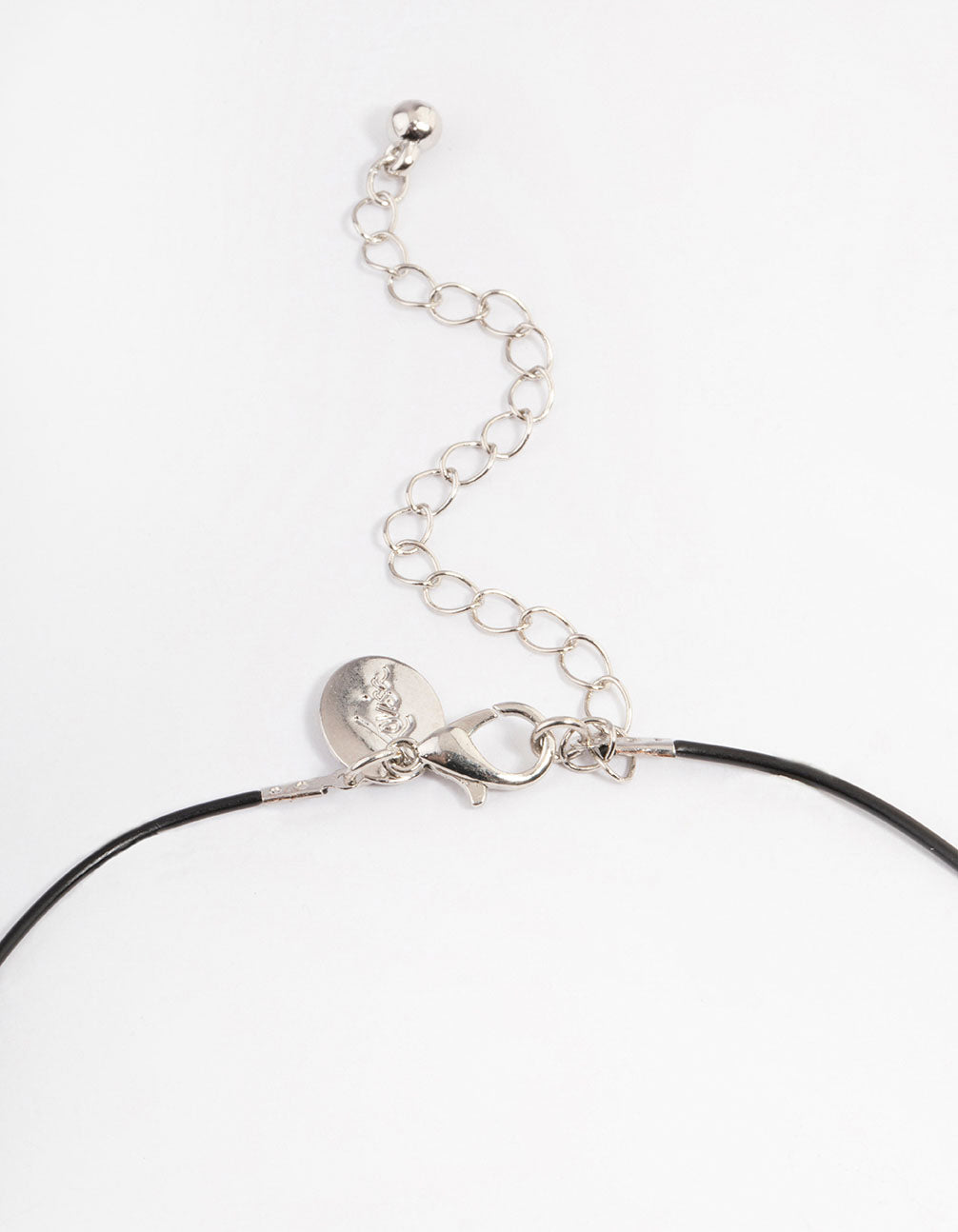 Silver Love Heart Beaded Necklace