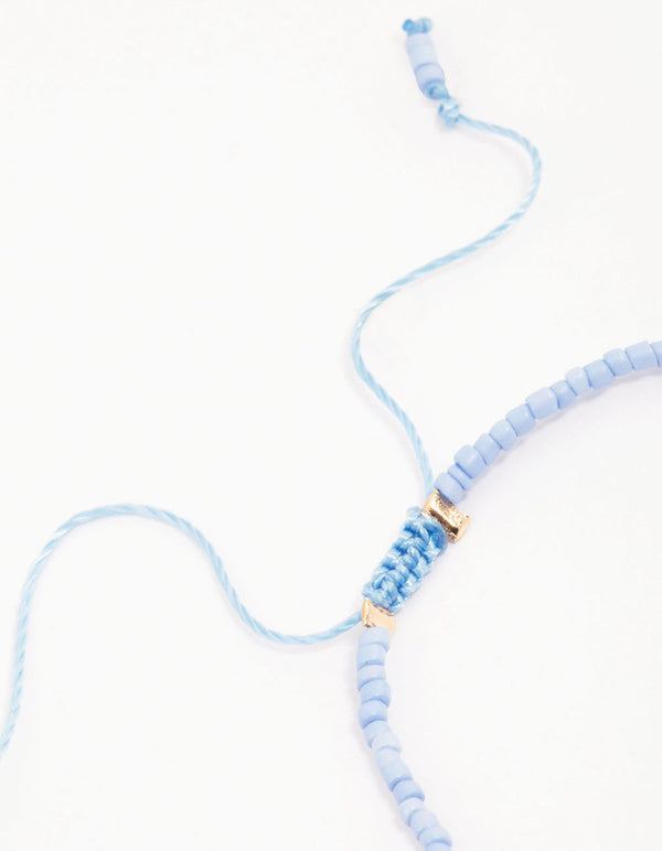 Gold Sandblast Love Bracelet