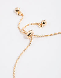 Gold Triple Mini Heart Bracelet - link has visual effect only