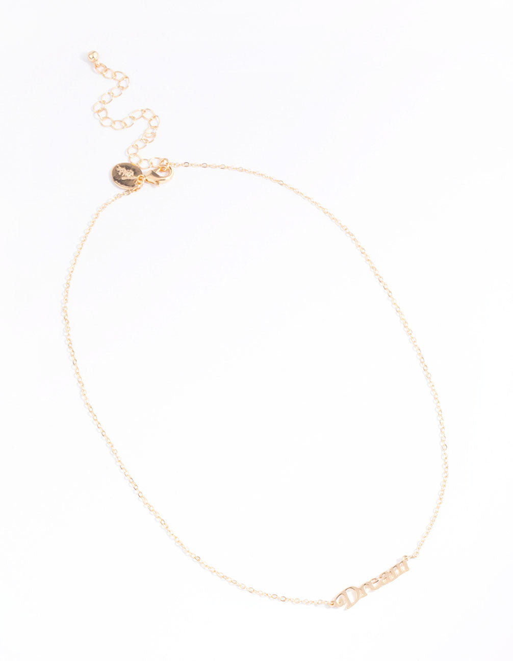 Gold Dream Pendant Necklace