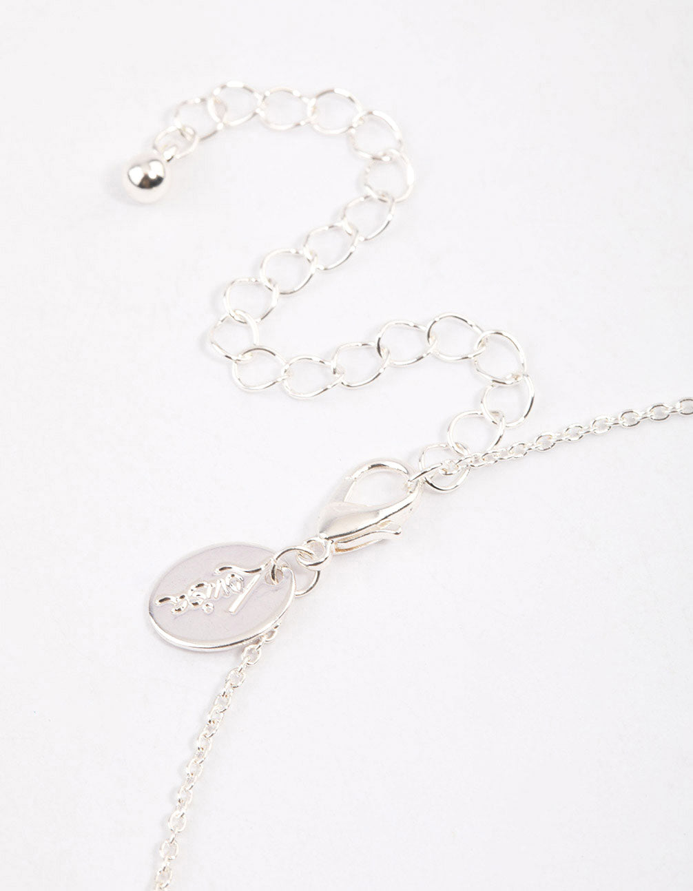 Silver Floating Cubic Zirconia Drop Jewellery & Polishing Set