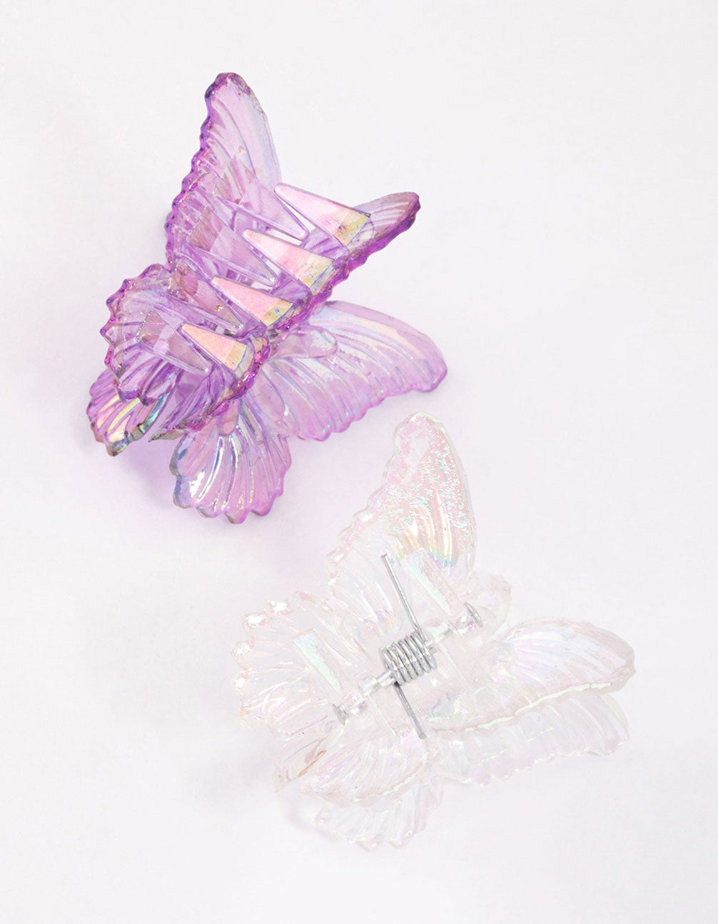 Kids Butterfly Hair Claw Pack