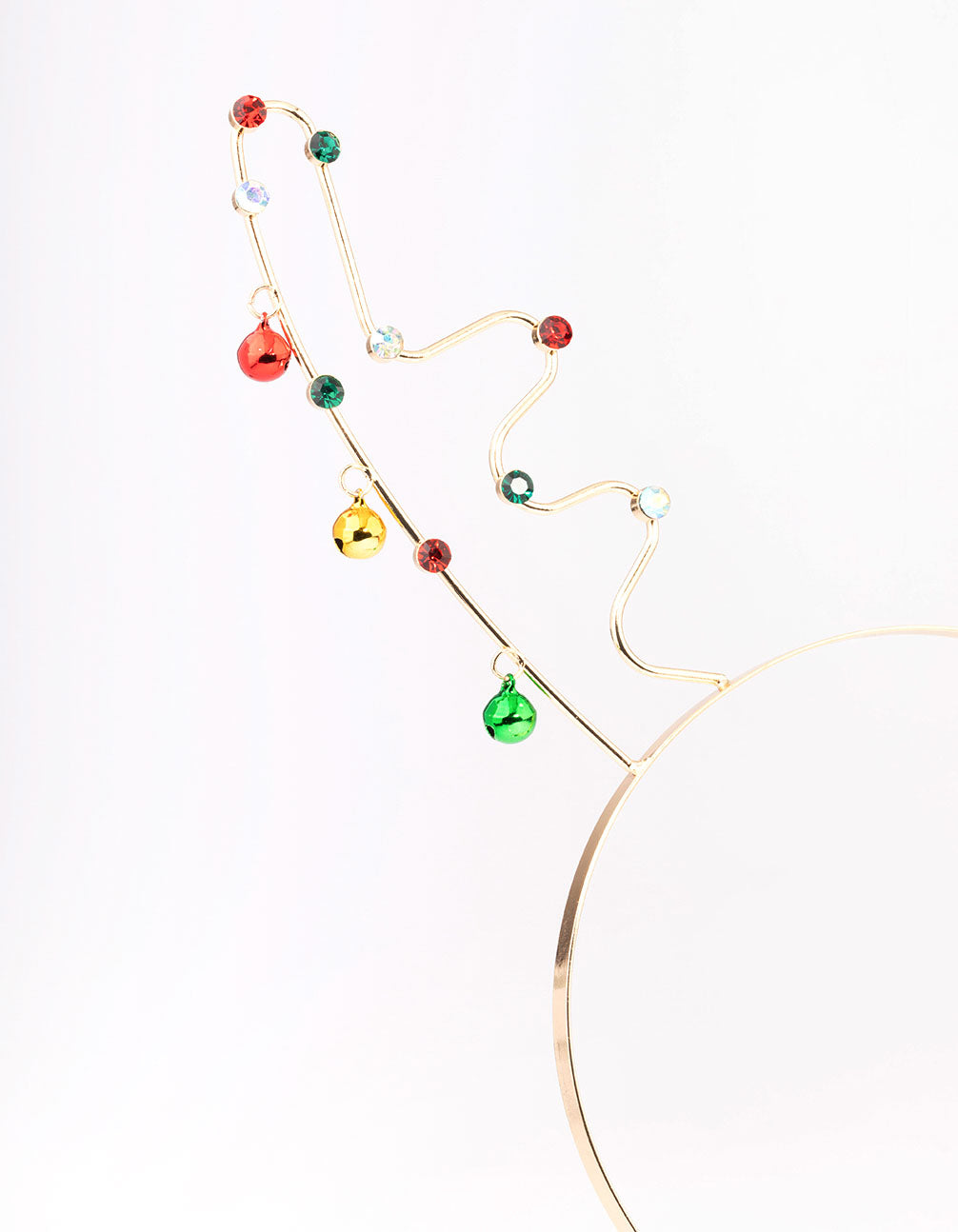 Gold Reindeer Jingle Headband