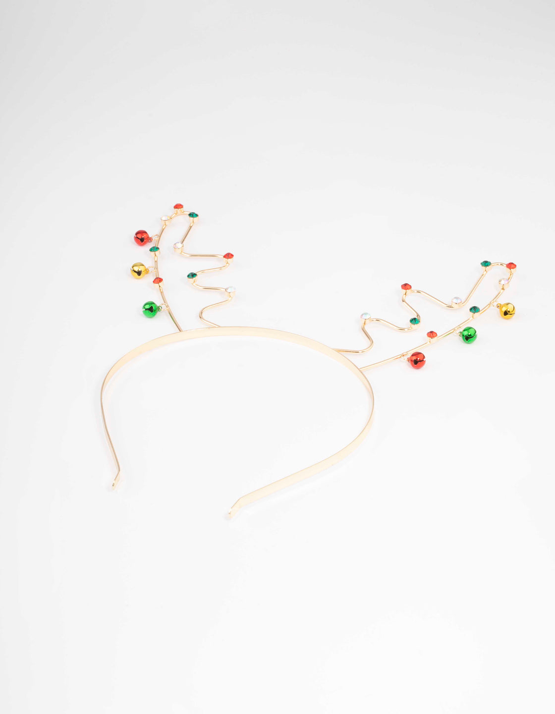 Gold Reindeer Jingle Headband