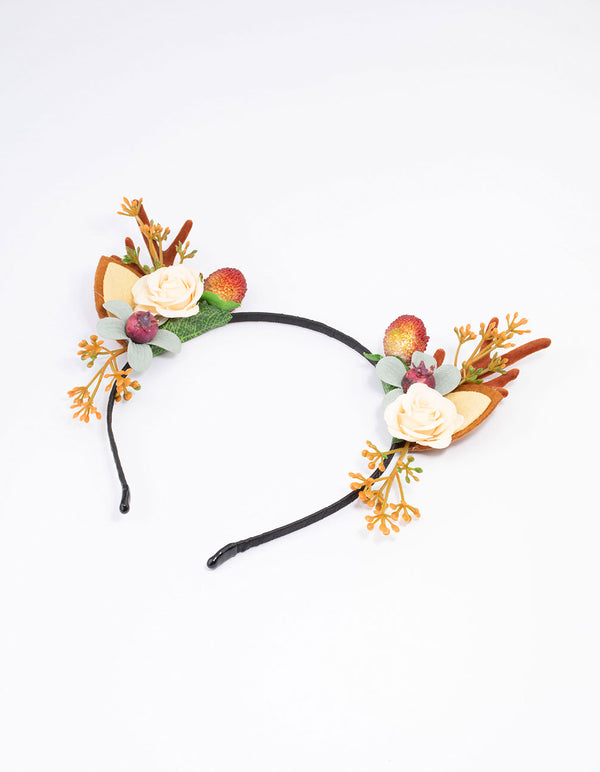 Fabric Wonderland Reindeer Headband