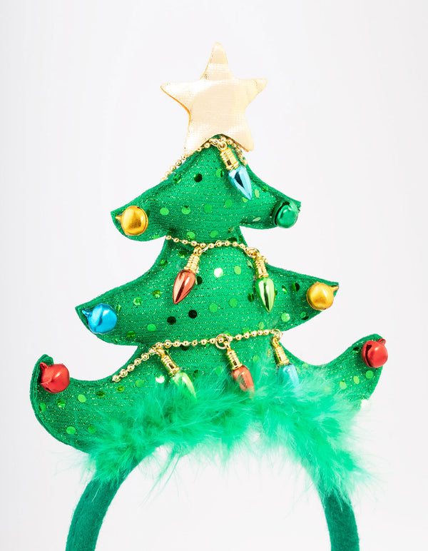 Kids Christmas Tree Headband