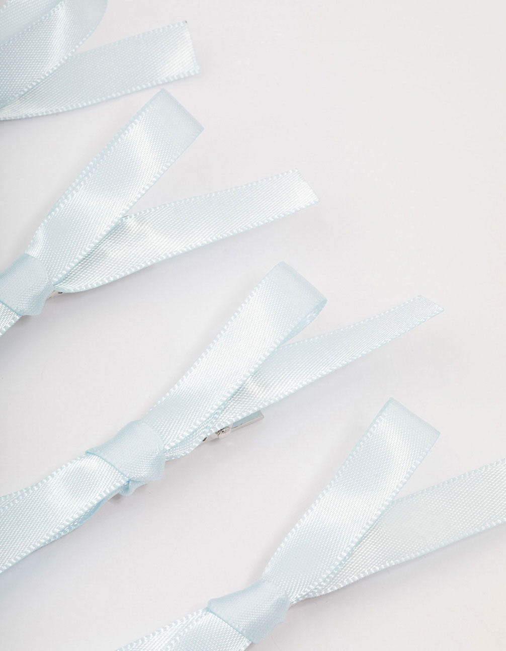 Blue Simple Hair Bow 4-Pack