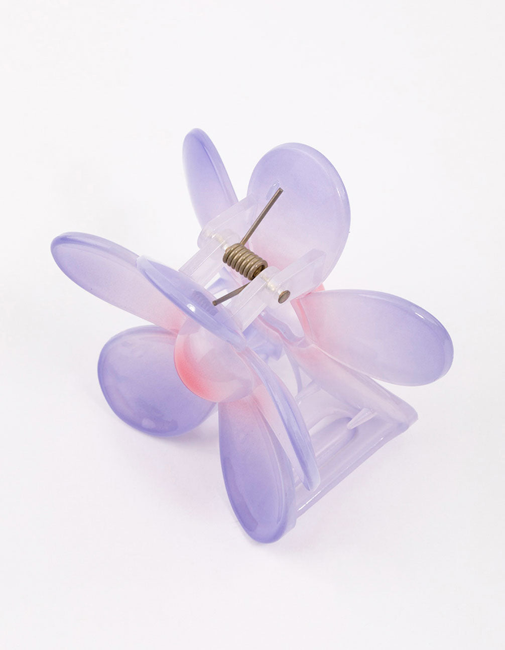 Purple & Pink Daisy Hair Claw