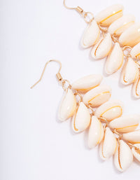 Natural Genuine Shell Drop Earrings - link has visual effect only