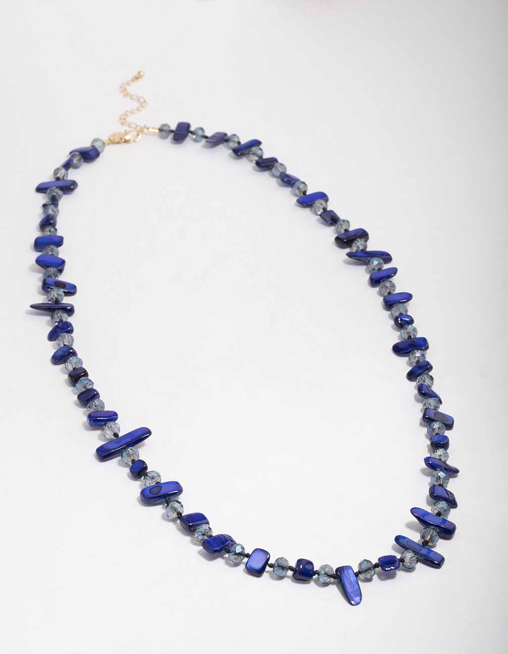 Blue Beaded Necklace