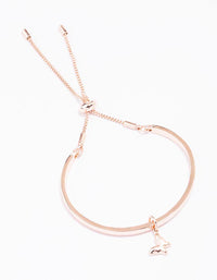 Rose Gold Butterfly Toggle Bracelet - link has visual effect only