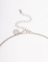 Silver Textured Coin Jewellery Set - link has visual effect only
