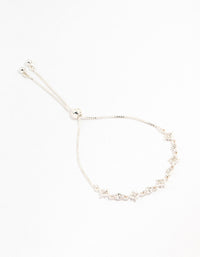 Silver Czech Bohemia Crystal Star Toggle Bracelet - link has visual effect only