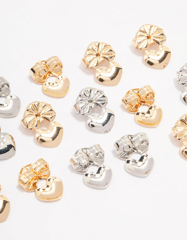 Gold & Silver Earring Lifter 6-Pack