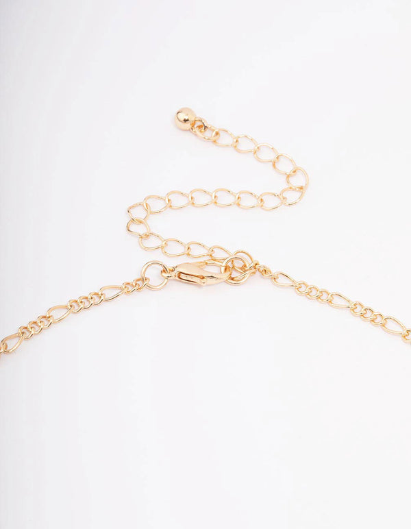 Green Iridescent Flower Petal Statement Necklace