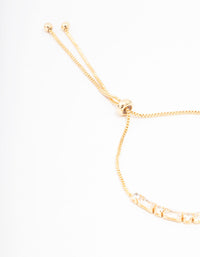 Gold Cubic Zirconia Mixed Stone Jewellery Set - link has visual effect only