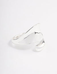Silver Plated Bold Wrapped Ring - link has visual effect only