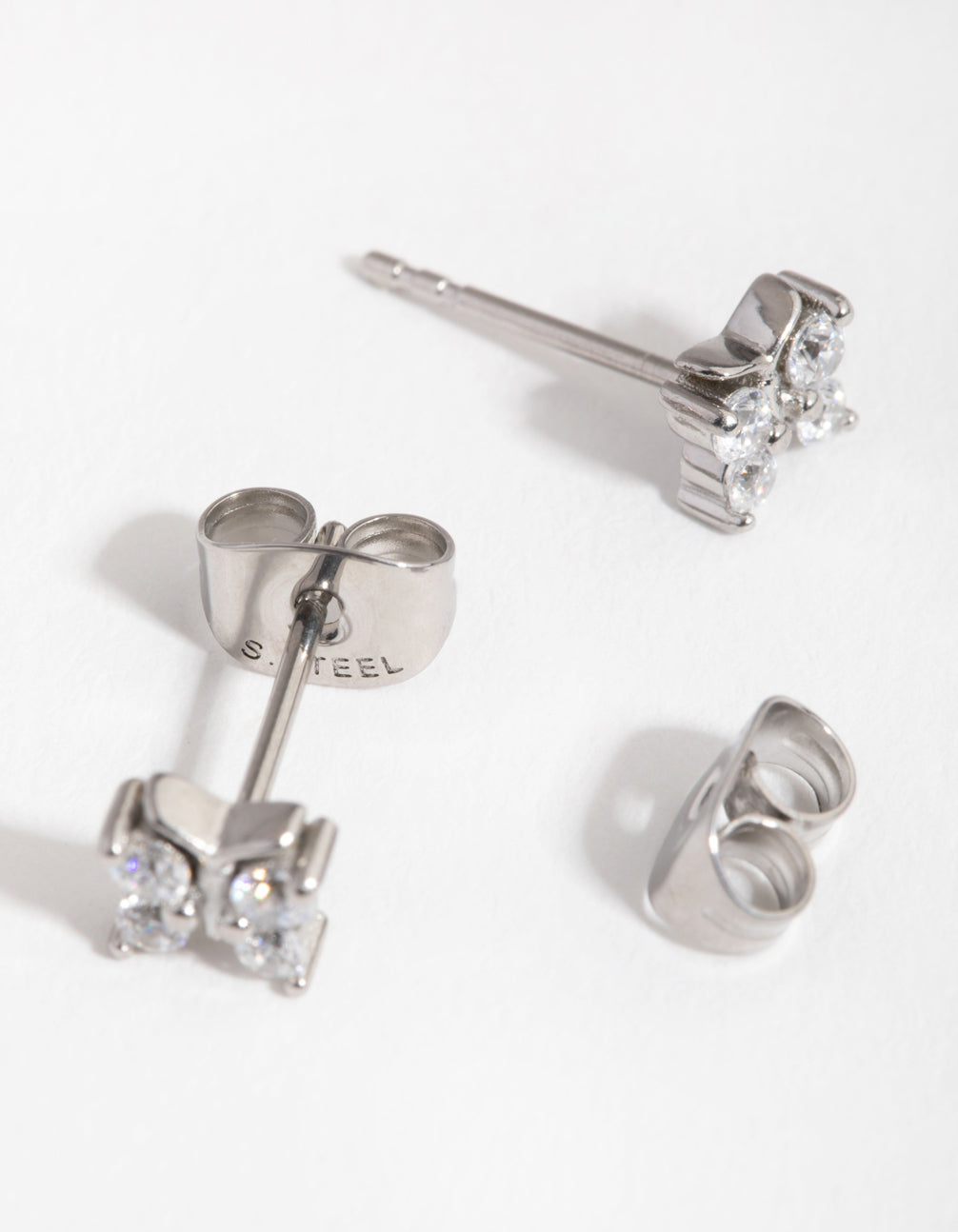 Surgical Steel Butterfly Stud Earrings