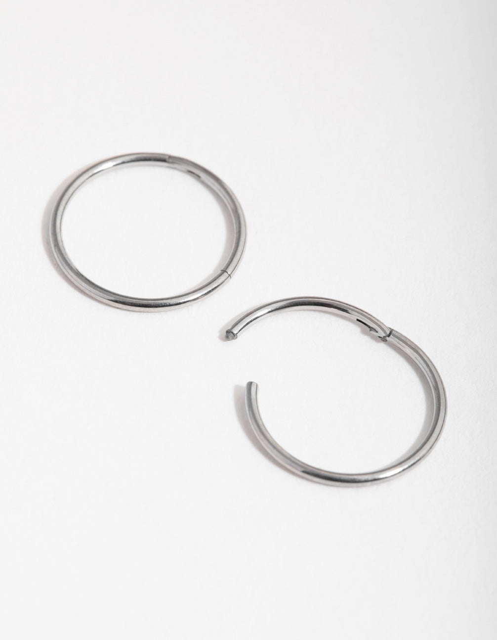 Surgical Steel Fine Sleeper Earrings 10MM