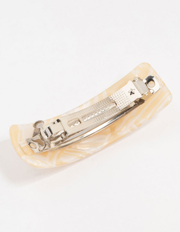 Large Plastic Barette Clip