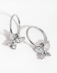 Fine Surgical Steel Sleeper Earrings 10MM - link has visual effect only