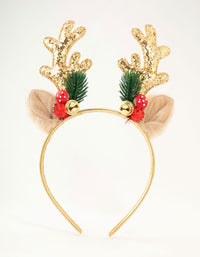 Wildlands Reindeer Glitter Headband - link has visual effect only