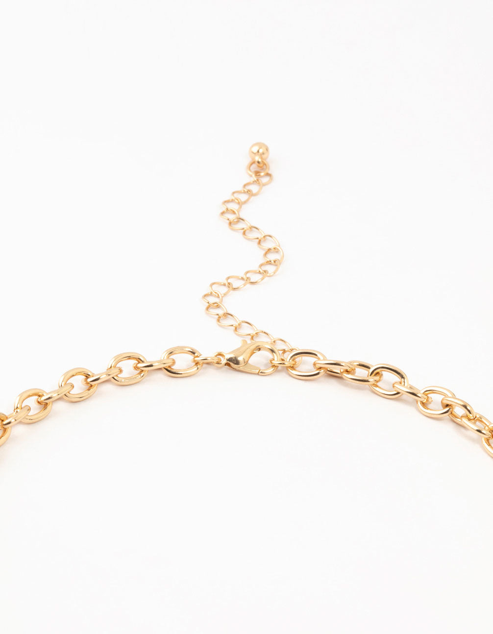 Black & Gold Molten Disc Necklace & Earrings Set