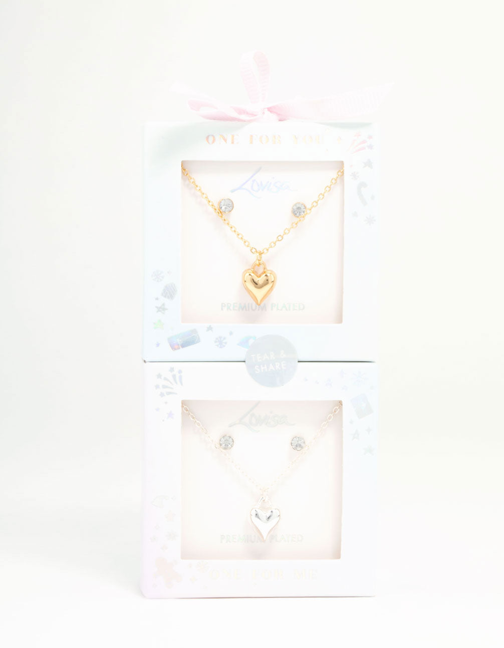 Kids Heart  Jewellery Set