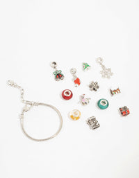 Kids Silver Bracelet Advent Calendar - link has visual effect only