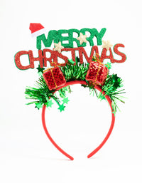 Kids Merry Christmas Novelty Headband - link has visual effect only