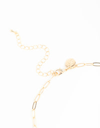 Gold Heart Celestial & Horseshoe Charm Necklace - link has visual effect only