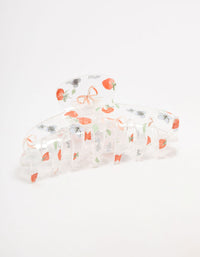 Fruit Bow Claw Clip - link has visual effect only