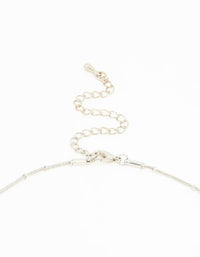 Silver Dainty Y-Necklace - link has visual effect only