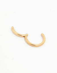 Gold Plated Titanium Micro Clicker Ring - link has visual effect only