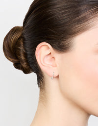 Surgical Steel Medium Sleeper Earrings 10 mm - link has visual effect only