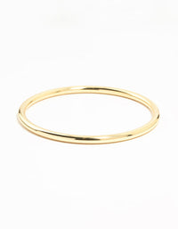 Gold Round Bangle - link has visual effect only