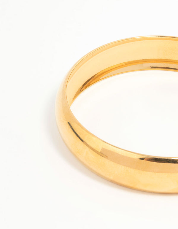 Waterproof Gold Plated Stainless Steel Bubble Bangle